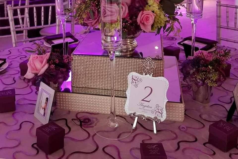 Flower set up