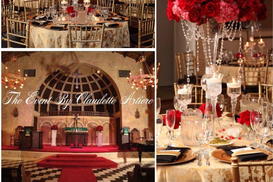Wedding set up