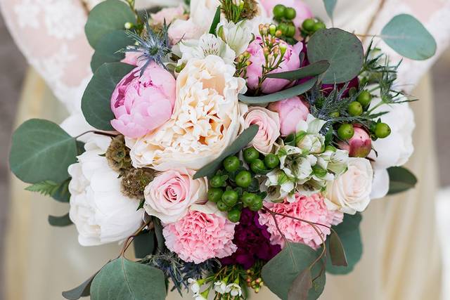 Spring peonies
