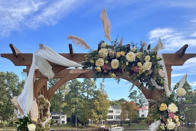 Wedding Arbor Installation