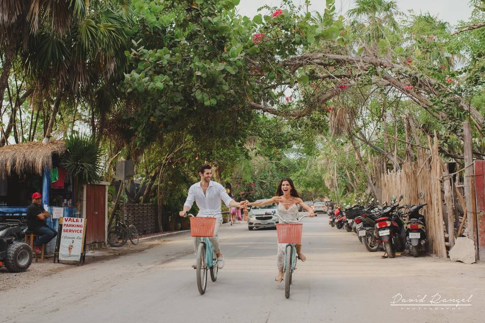 Happines in Bikes