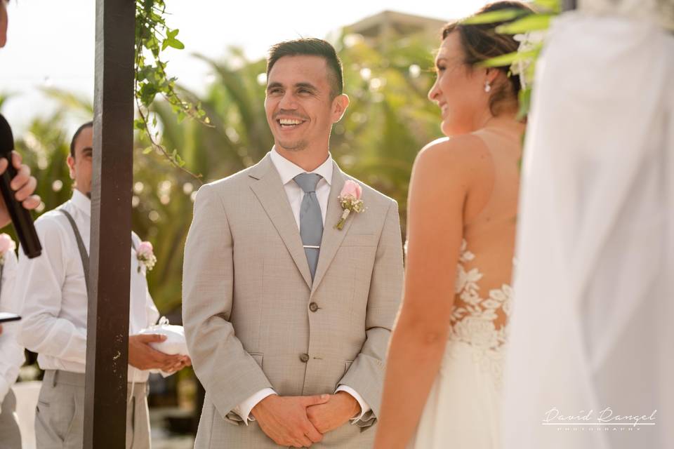 Beach ceremony