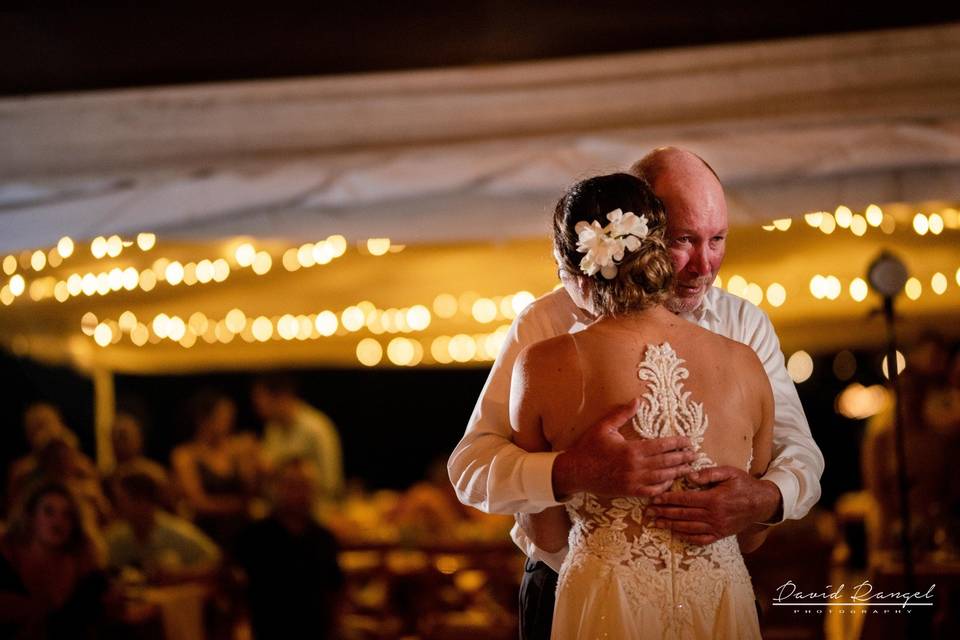 Father and daughter dance