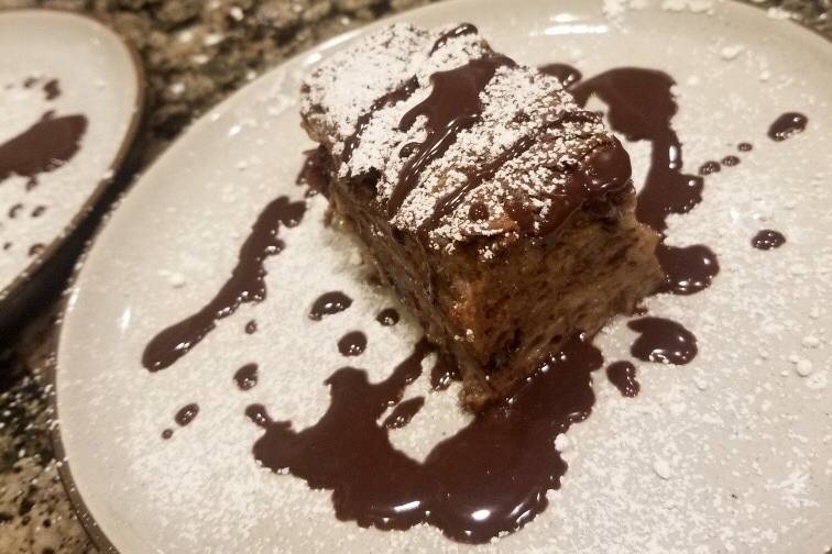 Chocolate Bread Pudding