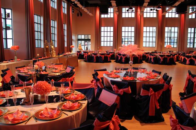 Dining area set-up
