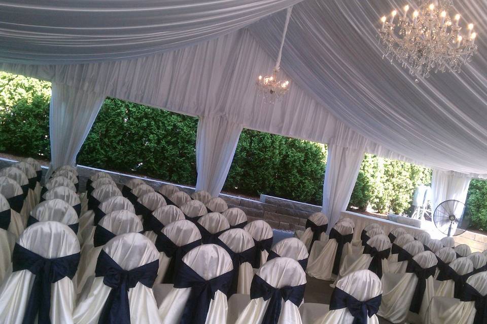 Ceremony-style seating