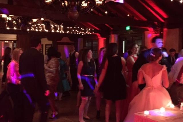 Wedding dance floor