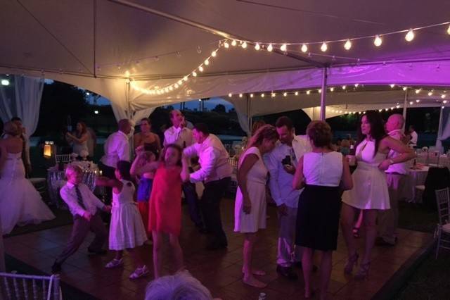 Wedding dance floor