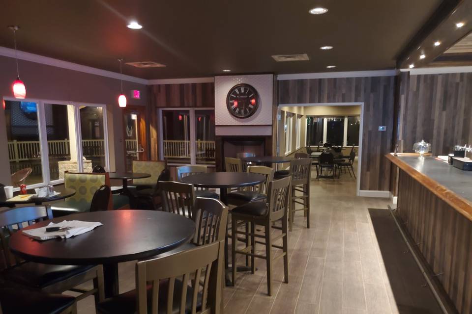 Bar area