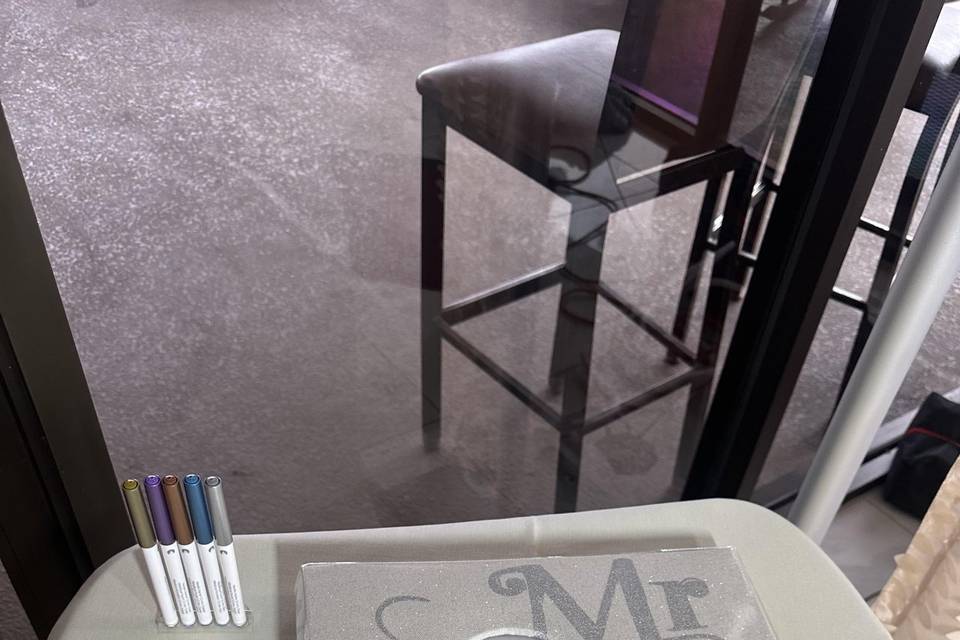 Guest Sign Scrapbook