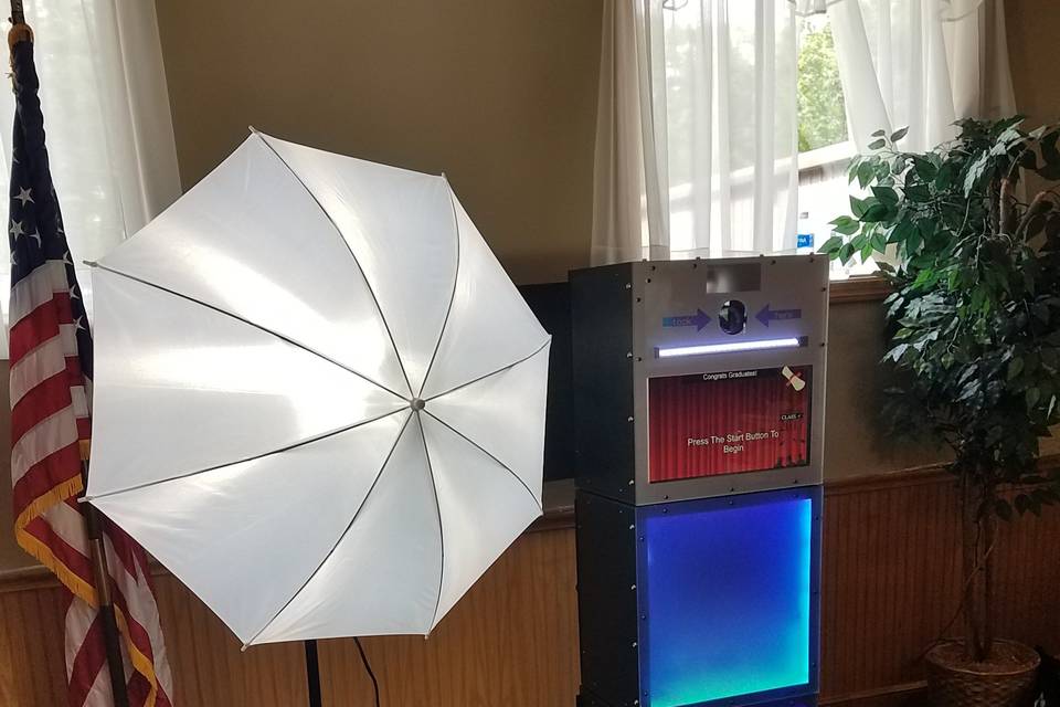 LED tower booth