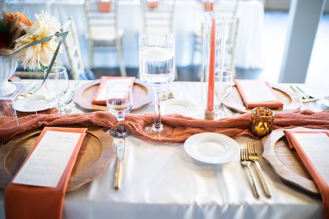Beautiful fall tablescape