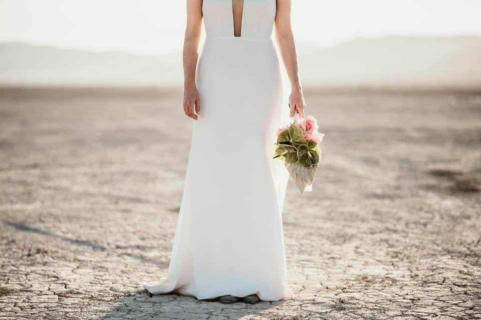 Dry lake Bed Elopement