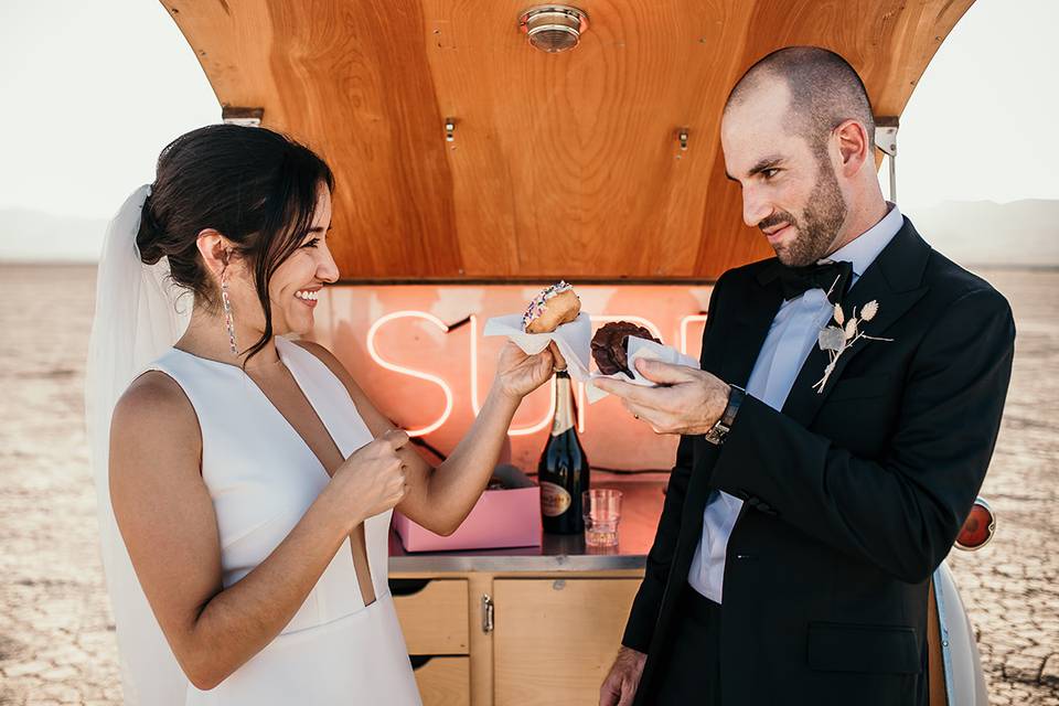 Dry lake Bed Elopement