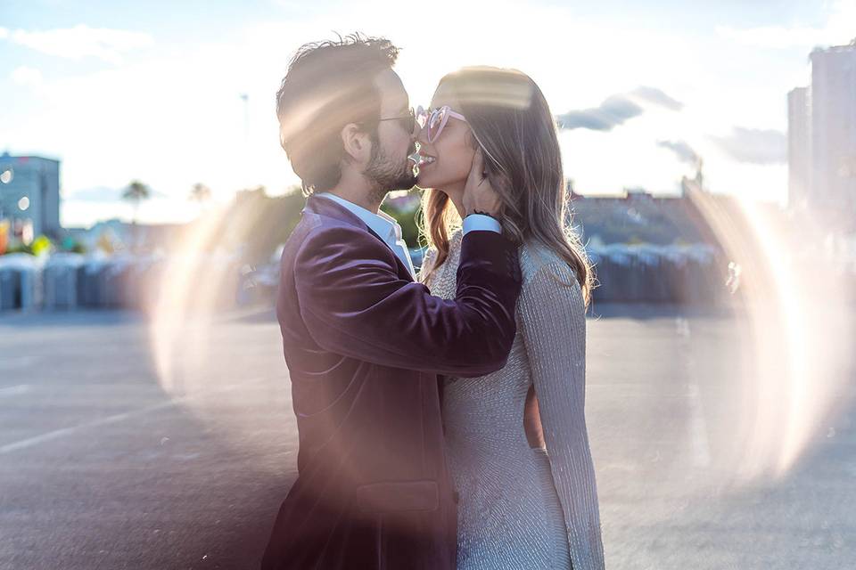 Downtown Vegas Elopement