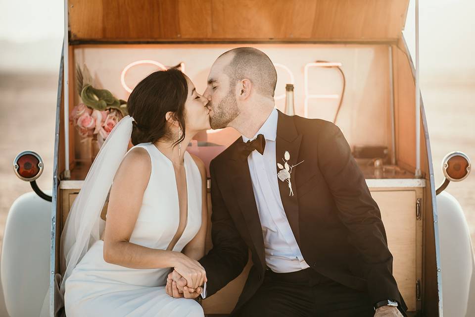 Dry lake Bed Elopement