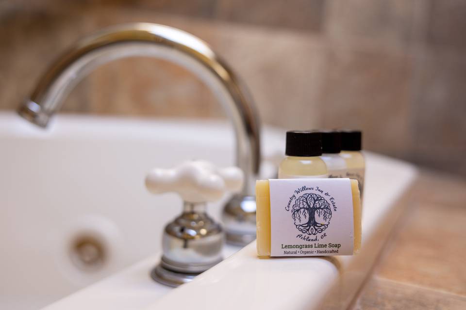 Local bath products offered