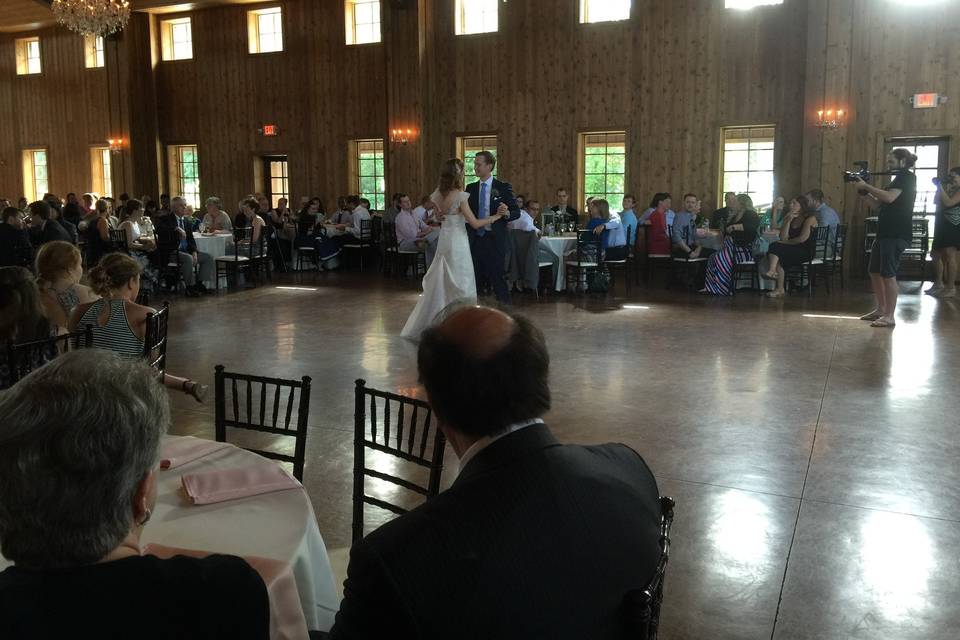 First dance