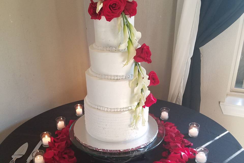 Wedding cake decor