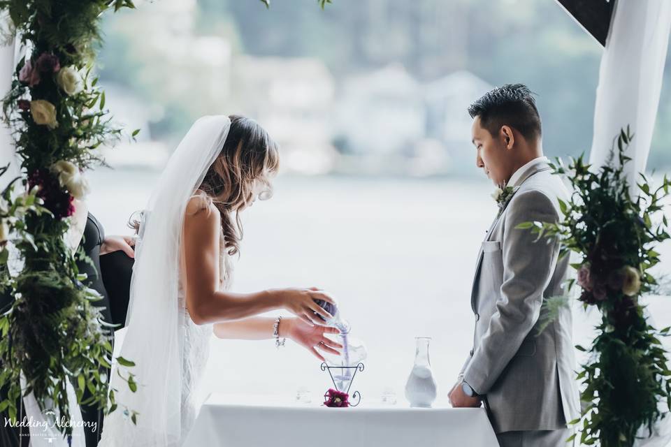 Sand ceremony