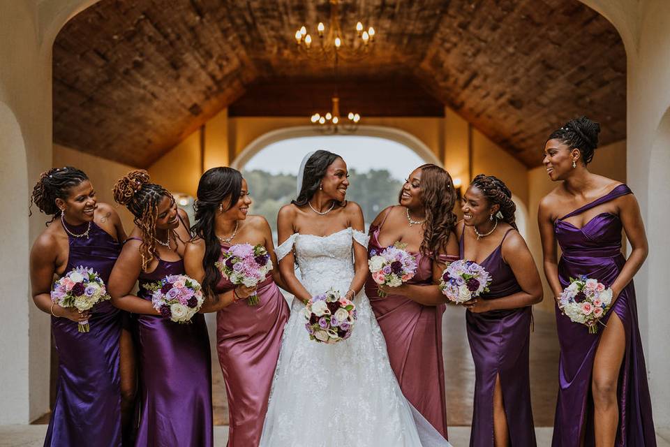 Bridesmaid in the Boat House