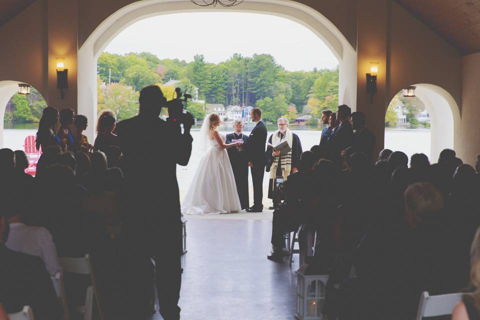 Boat house ceremony