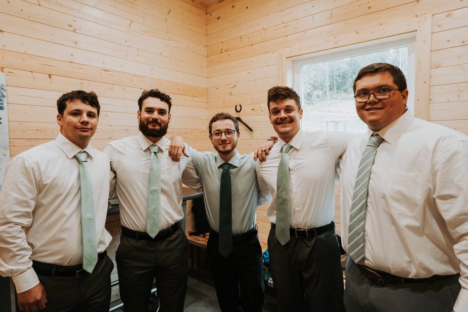 Grooms room