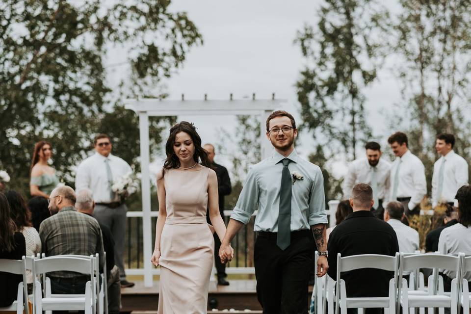 Outdoor ceremony