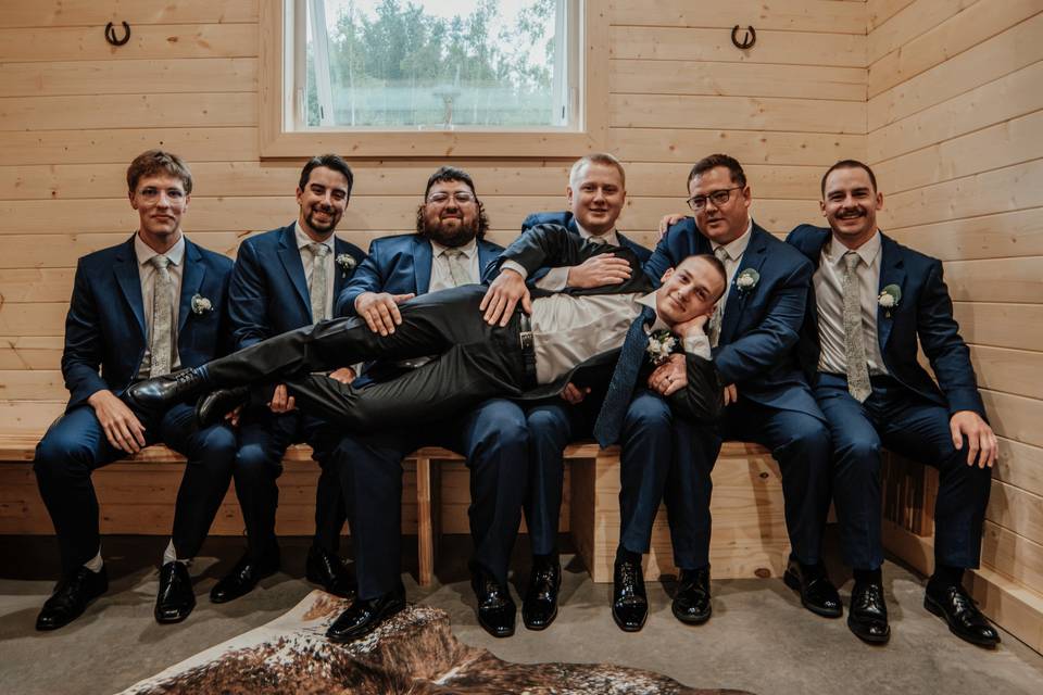 Grooms room