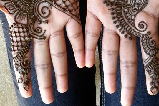 Priti's henna tattoos