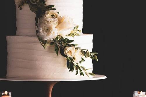 Elegance of a wedding cake