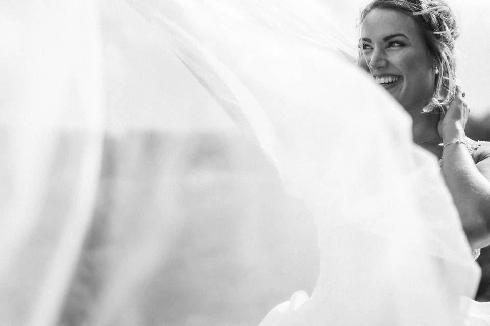 Bride Smiles