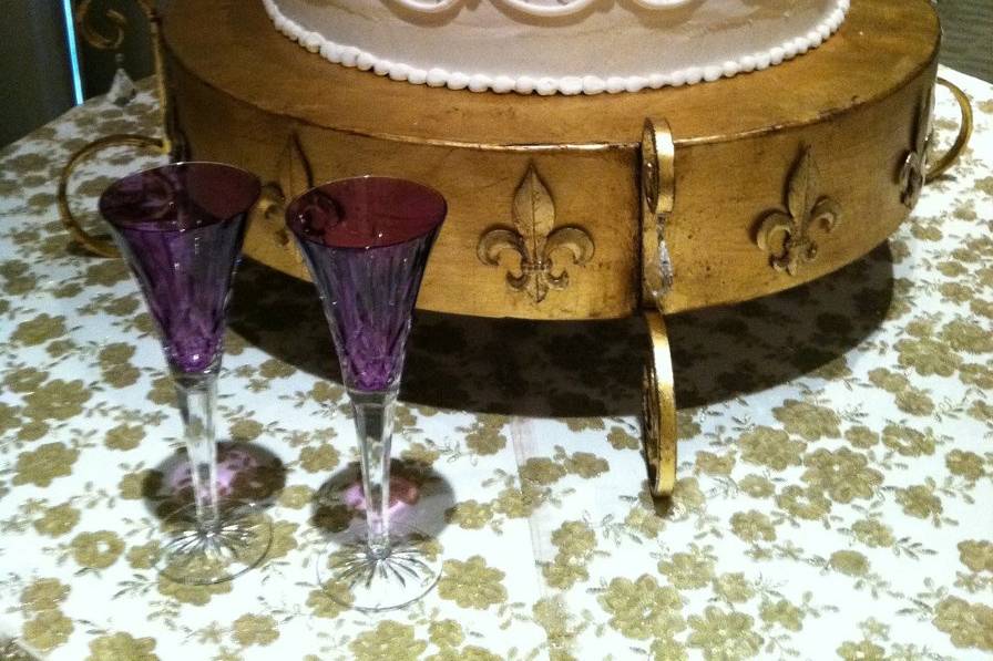 Fabulous Cake Stands at Nola B.