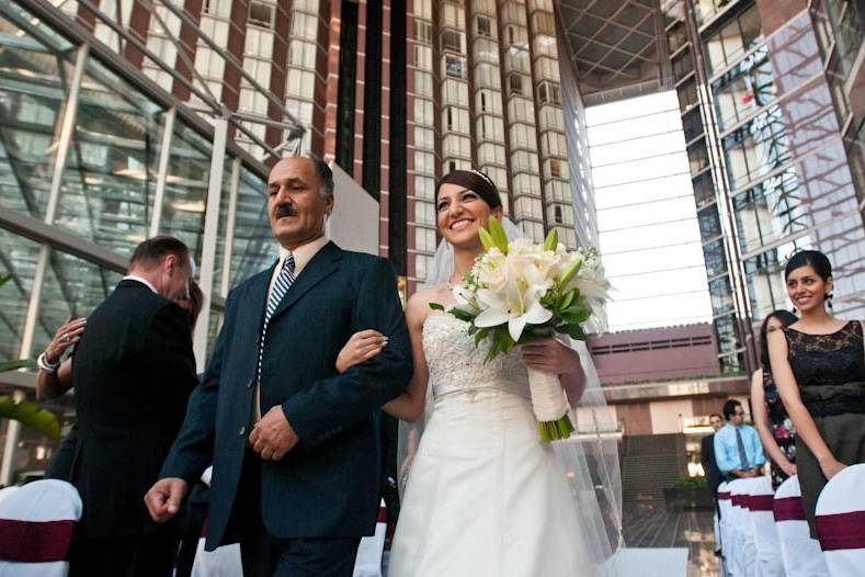 Wedding procession