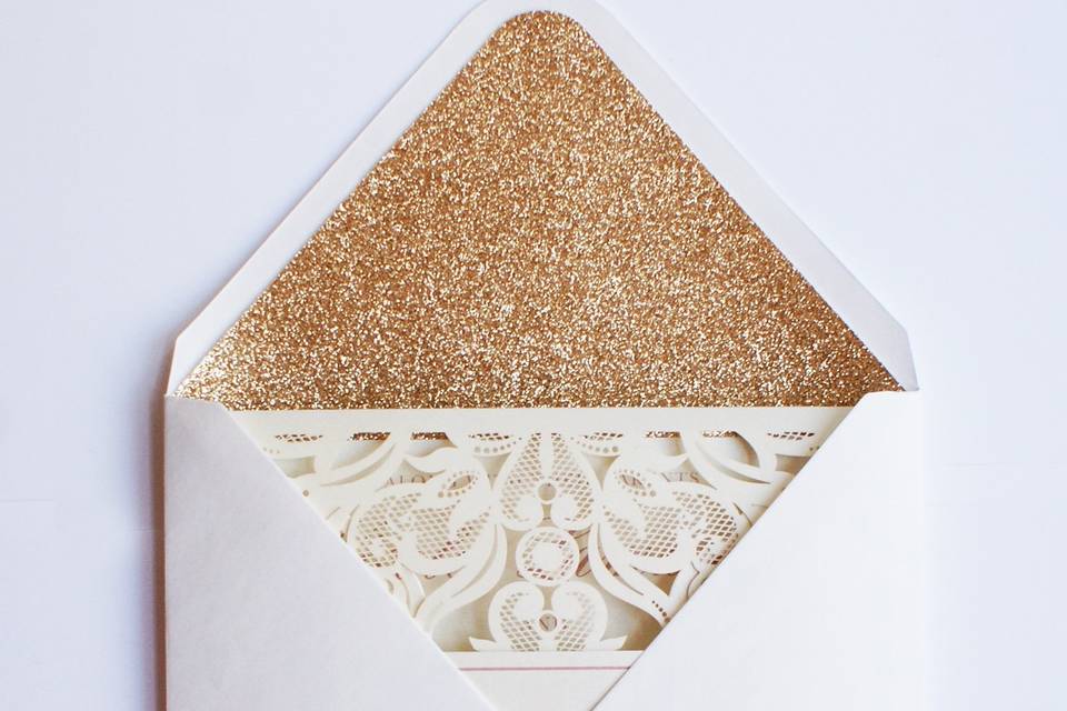 Soto suite glitter envelope