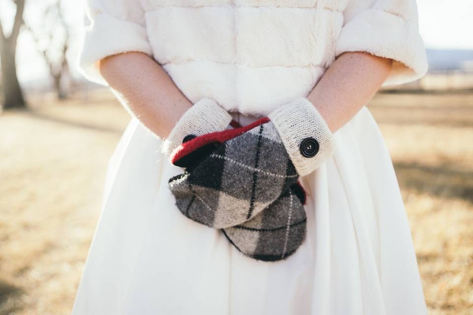 Colorado winter wedding