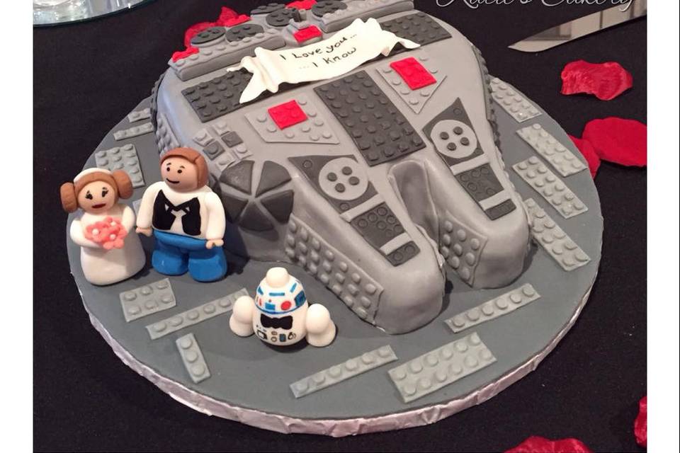 Lego StarWars Grooms cake