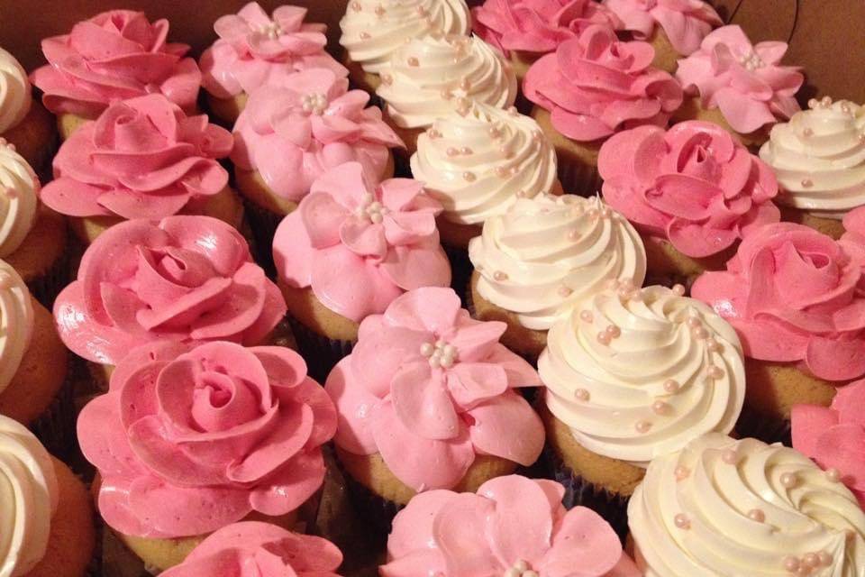 Bridal Shower cupcakes