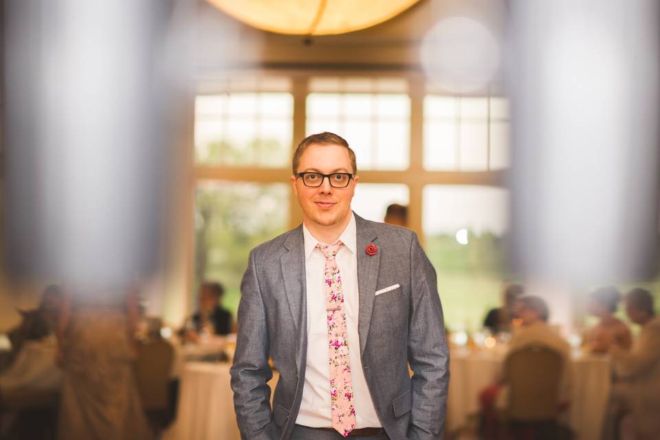 Happy groom | Photo credit: divno photograph