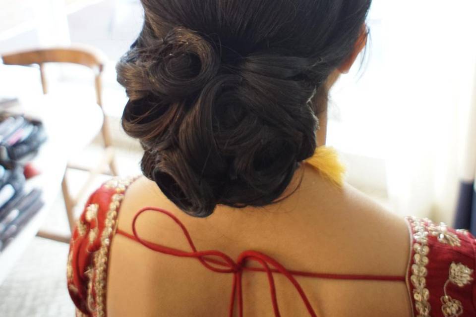 Elegant updo