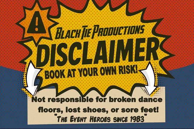 Black Tie Productions- DJ, Photobooth, Uplighting & more