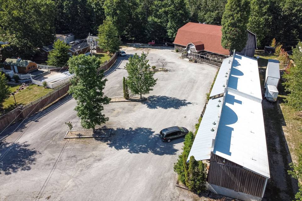 Birds eye view of suites