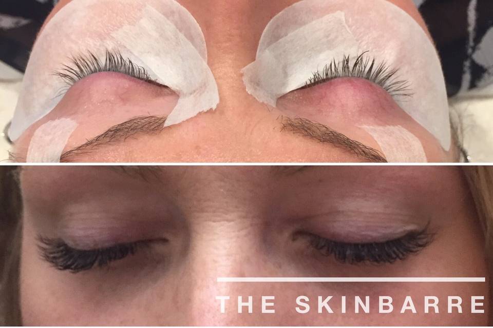 Eye lash lifting