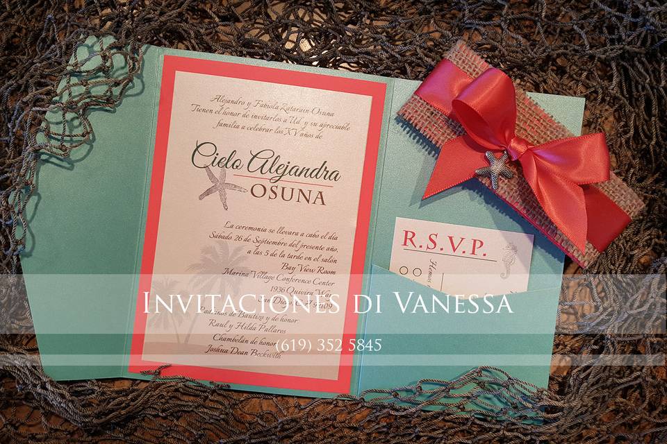 Invitaciones di Vanessa