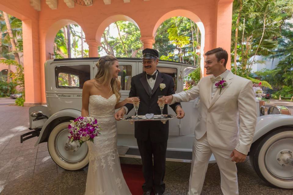 Wedding car - 1927 Packard