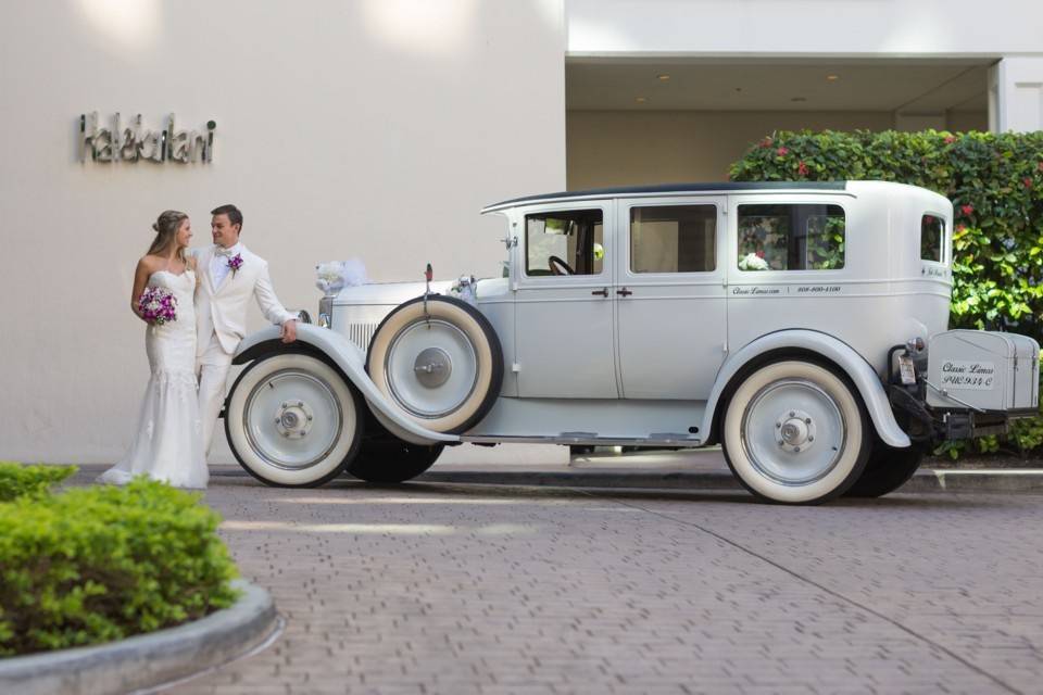 Wedding limo - 1927 Packard