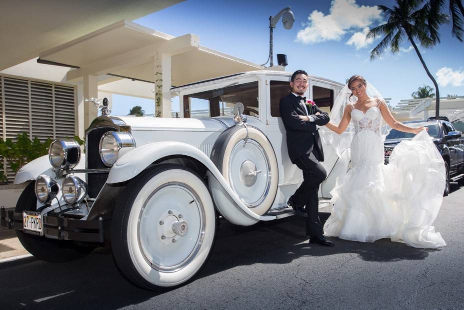 1927 Packard - wedding car