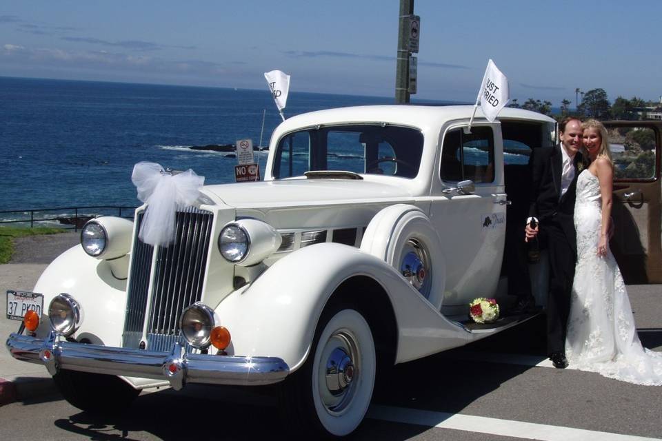 Wedding car - 1937 Packard