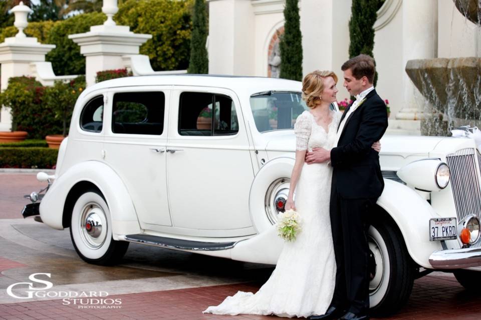 Wedding car - 1937 Packard