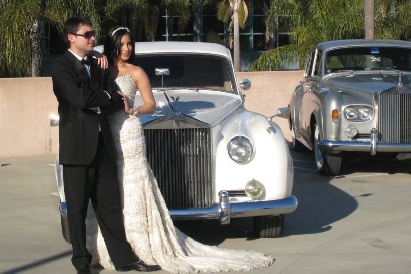 Wedding limo- 1962 Rolls Royce